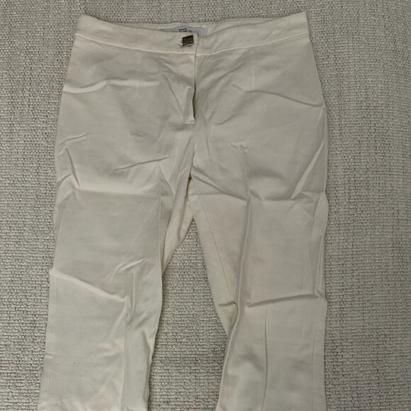 Mango Suit Pants, White - Picture 1 of 5